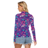 Slices Long Sheerly Tee (Shadow)