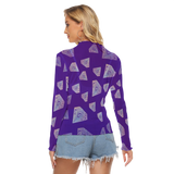 Diamonds Meow Long Sheerly Tee (Shadow)