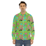 Slices Long Sleeve Shirt (Neon)