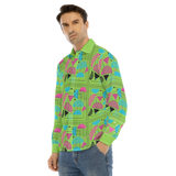 Slices Long Sleeve Shirt (Neon)