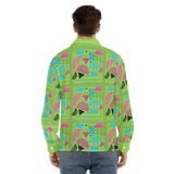 Slices Long Sleeve Shirt (Neon)