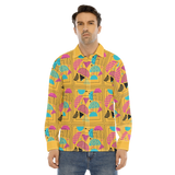 Slices Long Sleeve Shirt (Neon)