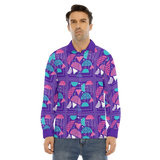 Slices Long Sleeve Shirt (Shadow)