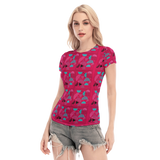 Slices Short Sheerly Tee (Neon)