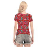 Slices Short Sheerly Tee (Shadow)
