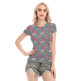 Slices Short Sheerly Tee (Shadow)