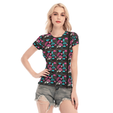 Slices Short Sheerly Tee (Shadow)