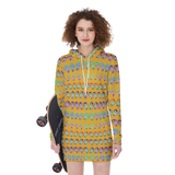 Many Faces Hoodie Dress