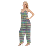 Many Faces Loose Cami Jumpsuit