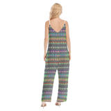 Many Faces Loose Cami Jumpsuit